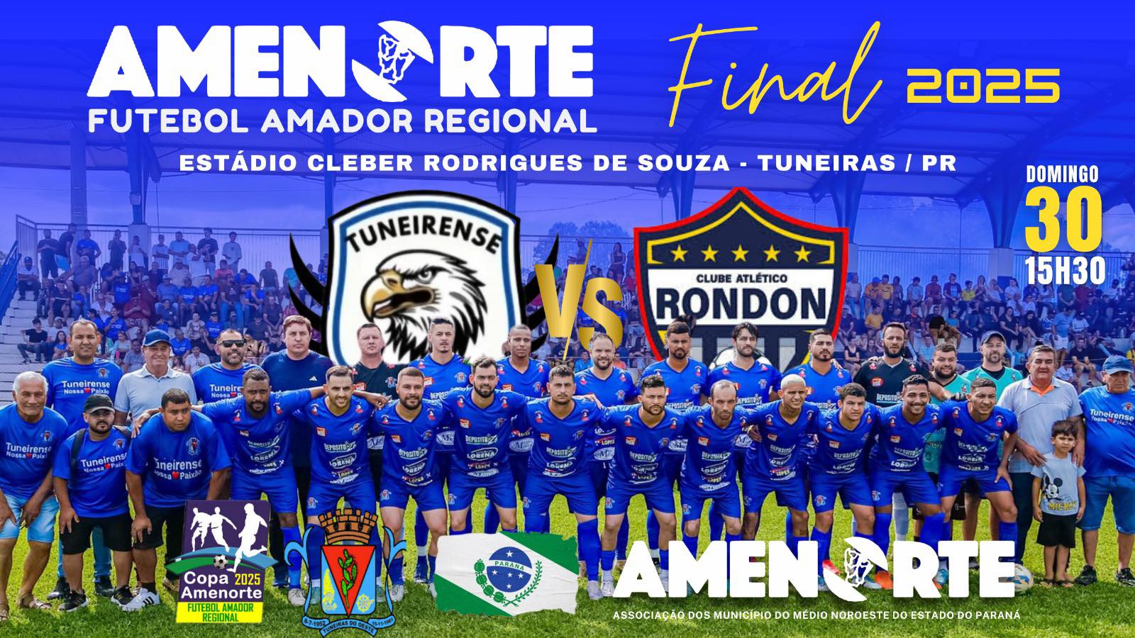 Final da copa amenorte 2025 consagra Tuneiras do Oeste campeã